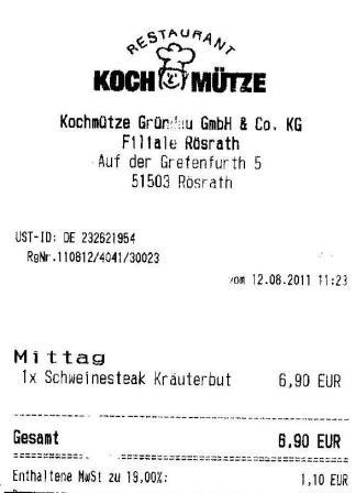 sibh H�ffner Kochm�tze Restaurant